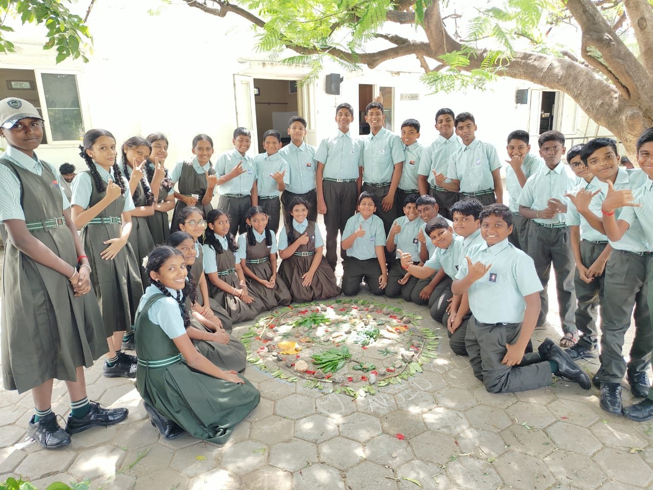 Grade 8 Celebrates World Environment Day with Art & Nature