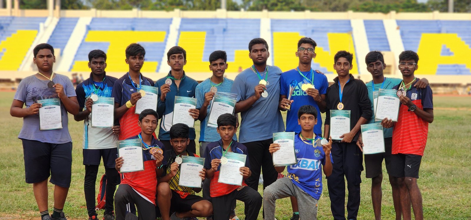 Victory at the 65th East Zonal Athletic Meet &ndash; A Proud Moment!