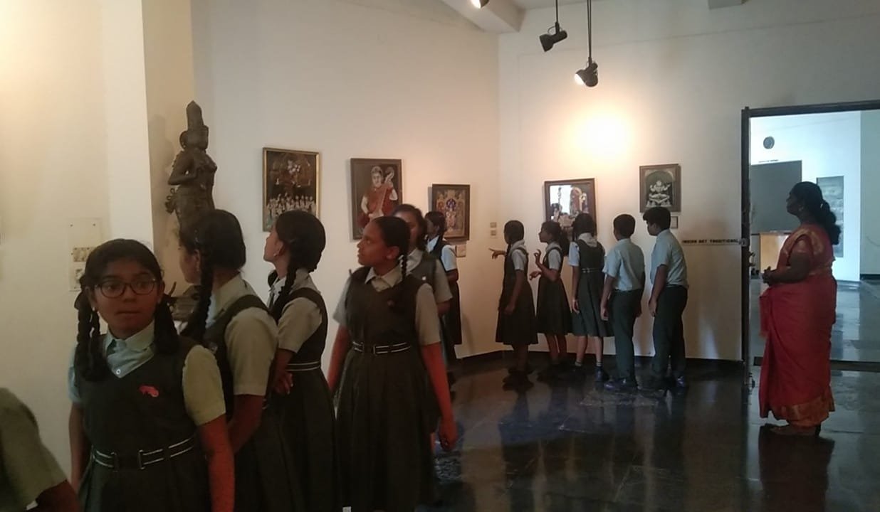 Grade 7 Explores Art & Culture at Kasthuri Srinivasan Art Gallery