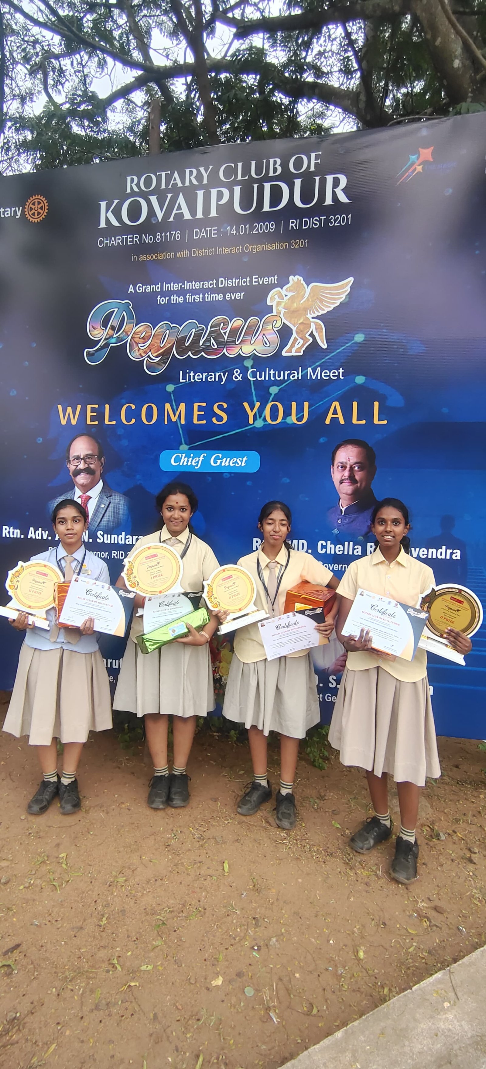Students Excel at Pegasus Literary & Cultural Meet 2024