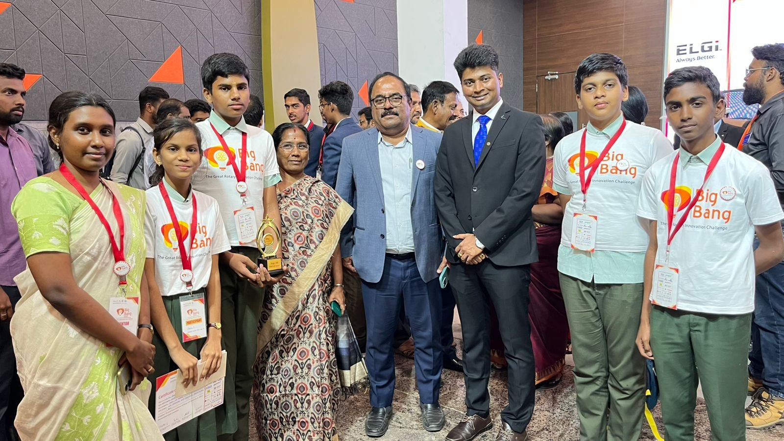 Congratulations to Our Team for Winning in Big Bang Event