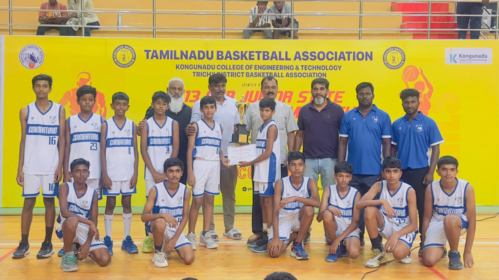 TAMILNADU BASKETBALL TEAM UNDER-13 CATEGORY 