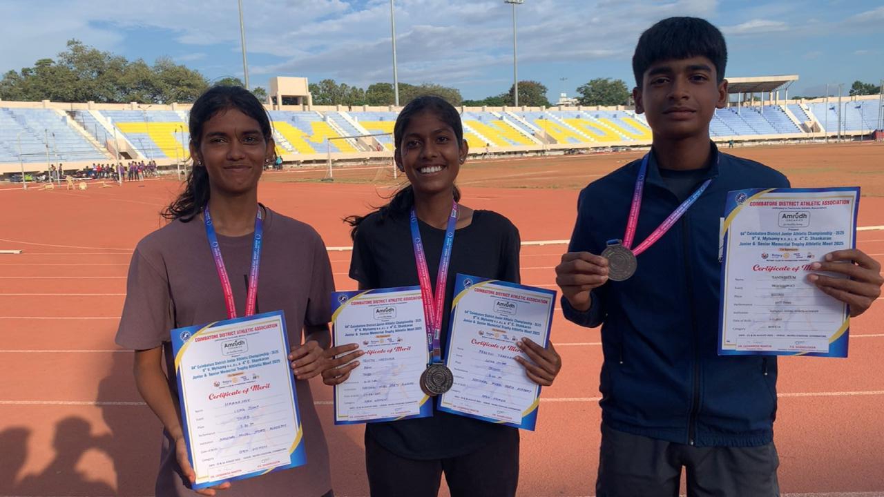 COIMBATORE DISTRICT ATHLETICS CHAMPIONSHIP 2025