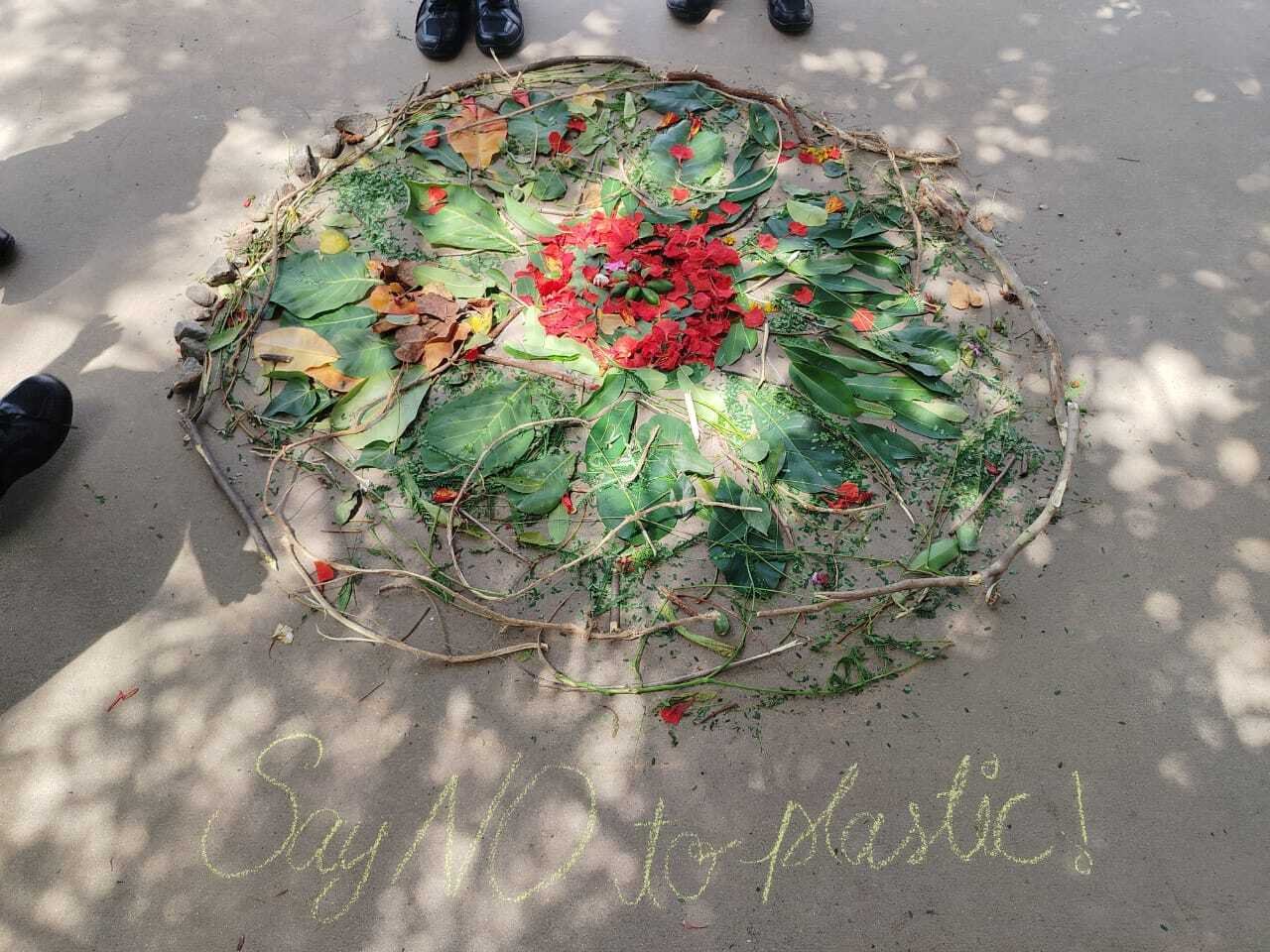 Grade 8 Celebrates World Environment Day with Art & Nature